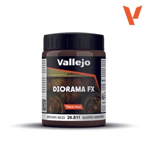 Vallejo Diorama FX Brown Mud