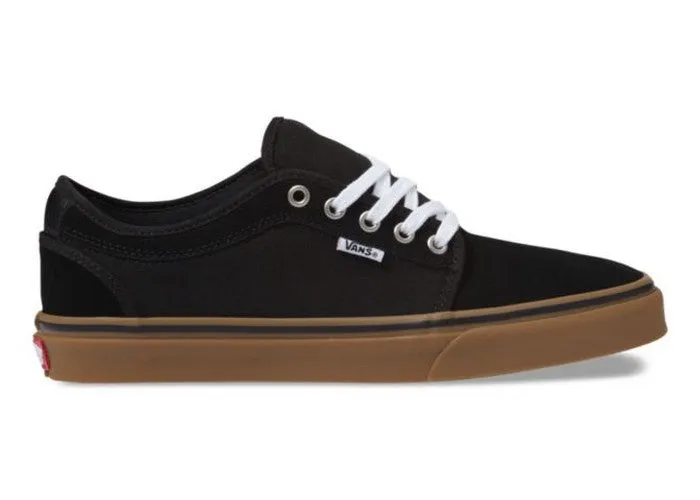 Vans Chukka Low Shoes Black/Black/Gum
