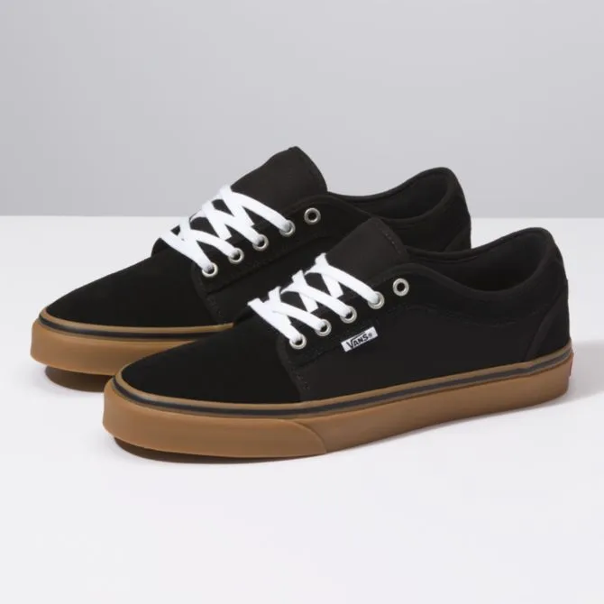 Vans Chukka Low Shoes Black/Black/Gum