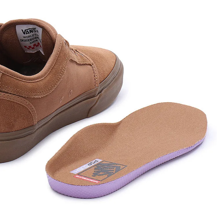 Vans Skate Chukka Low Light Brown/Gum Shoes