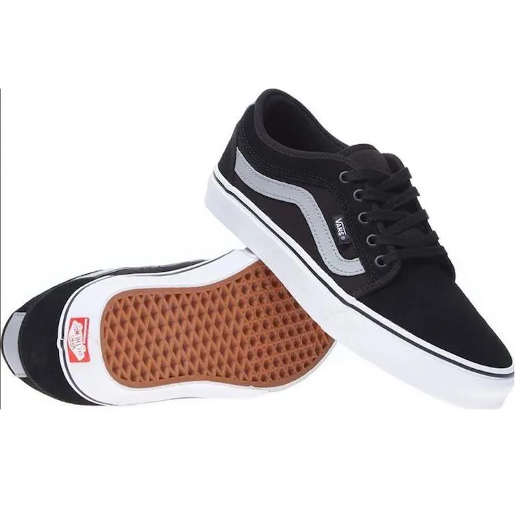 Vans Skate Chukka Low Sidestripe Black/Grey/White Shoes