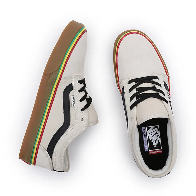 Vans Skate Chukka Low Sidestripe Rasta/Turtledove Shoes