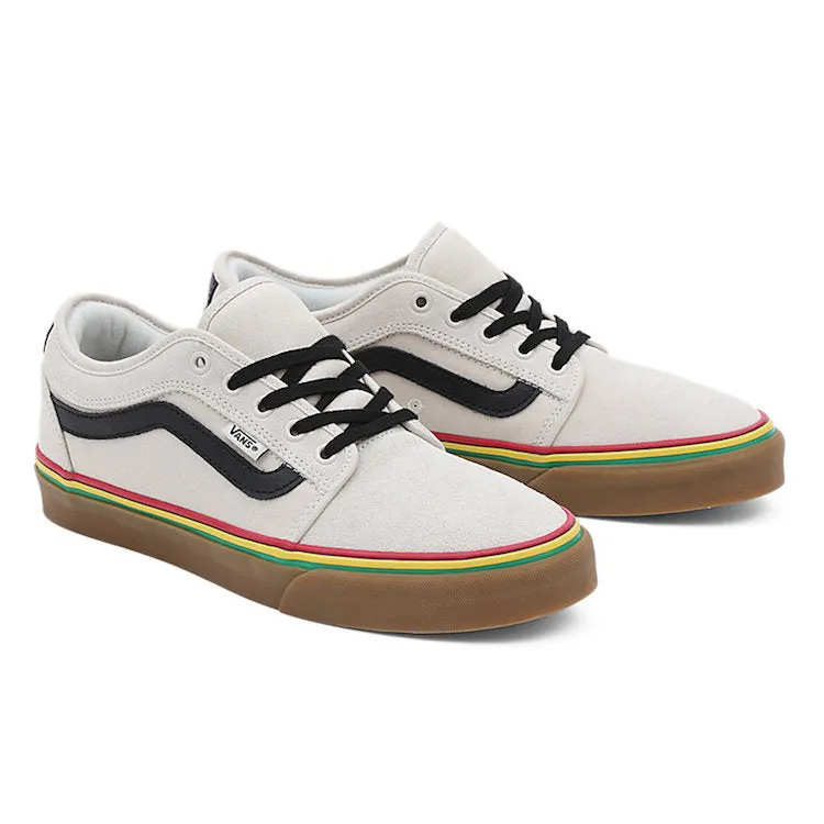 Vans Skate Chukka Low Sidestripe Rasta/Turtledove Shoes