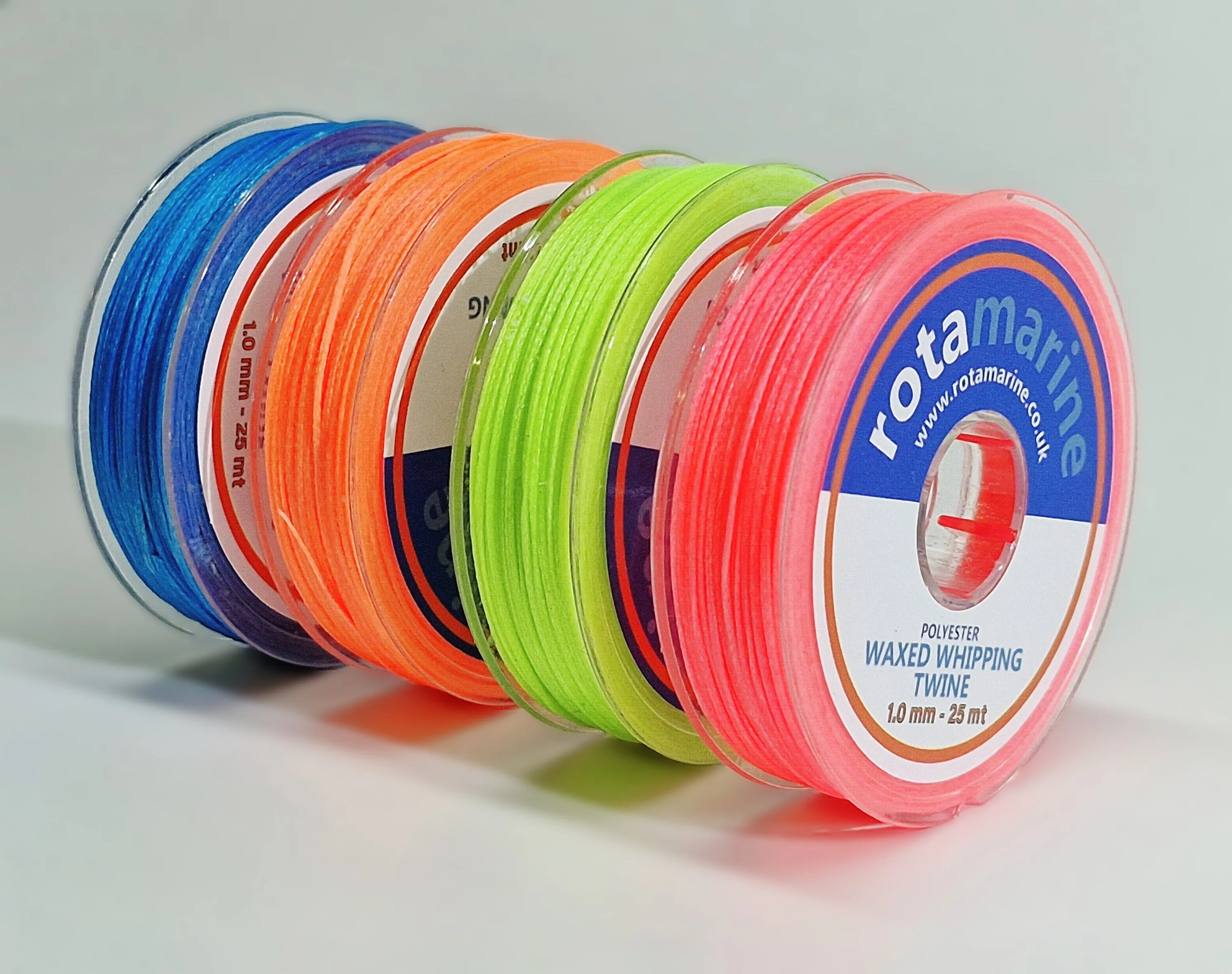 Vibrant 1mm 25mt Polyester Waxed Whipping Twine