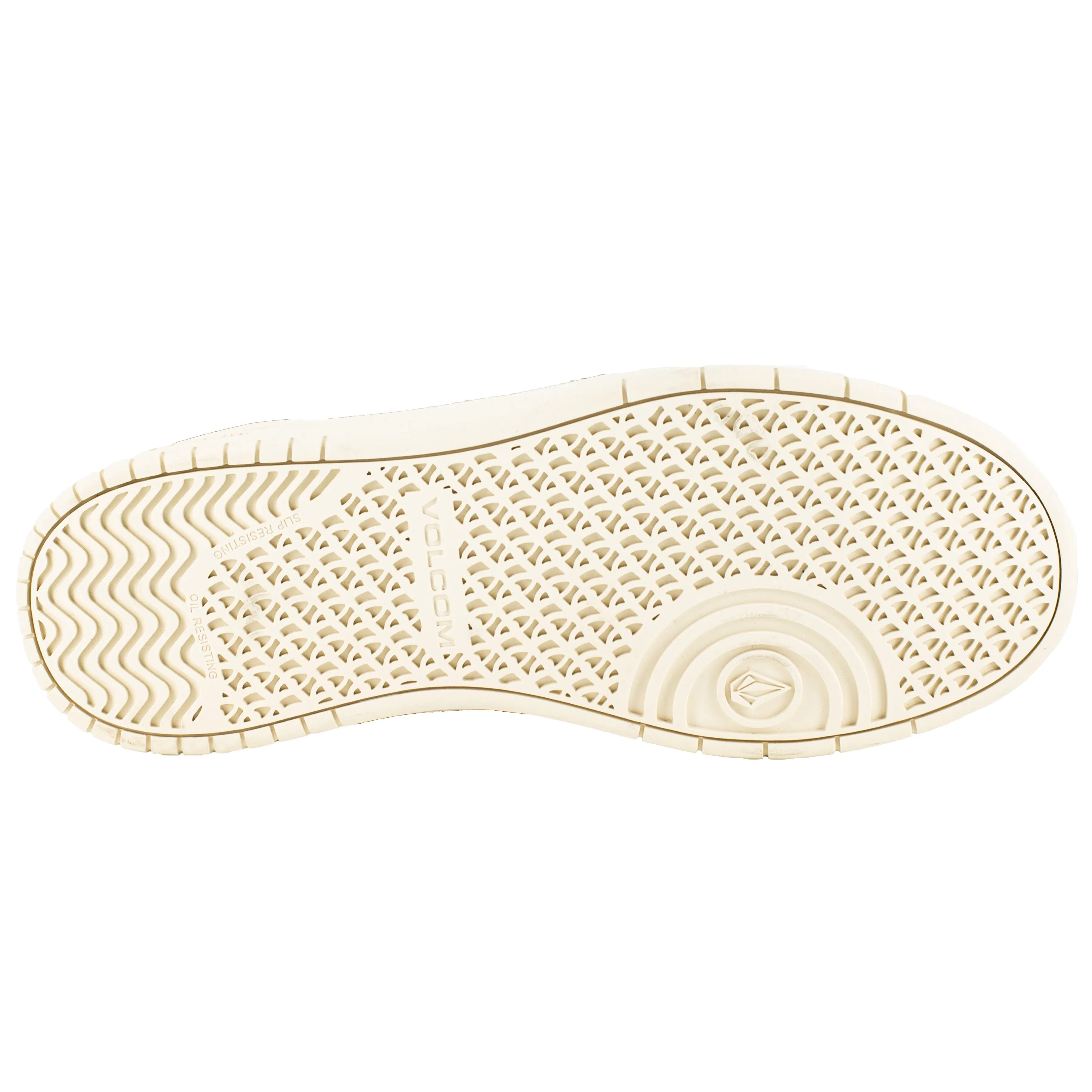 Volcom Men's Stone Op Art Comp Toe Skate Inspired Work Shoe - Brown - VM30507