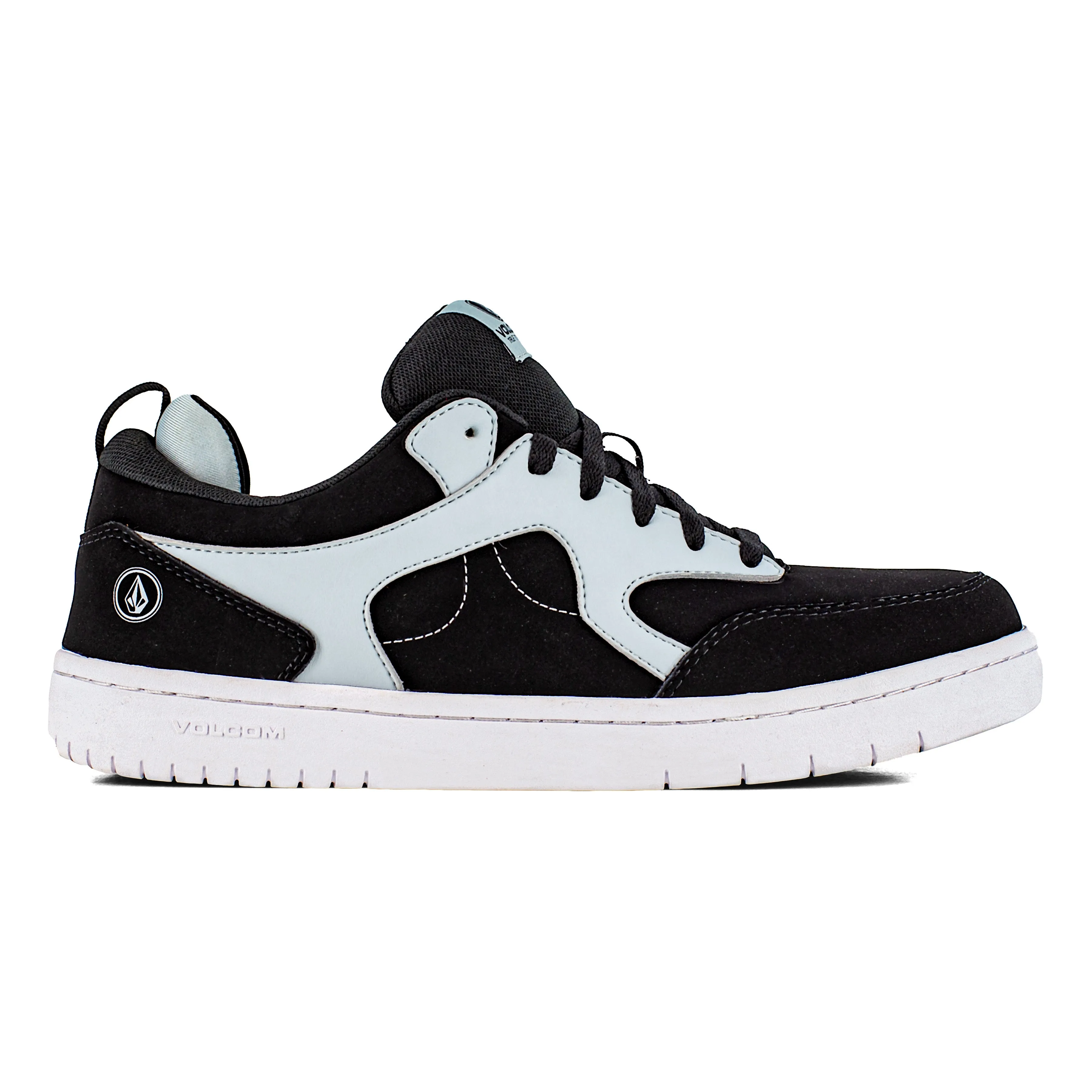 Volcom Men's Vitals Comp Toe Skate Inspired Work Shoe - Black - VM30610