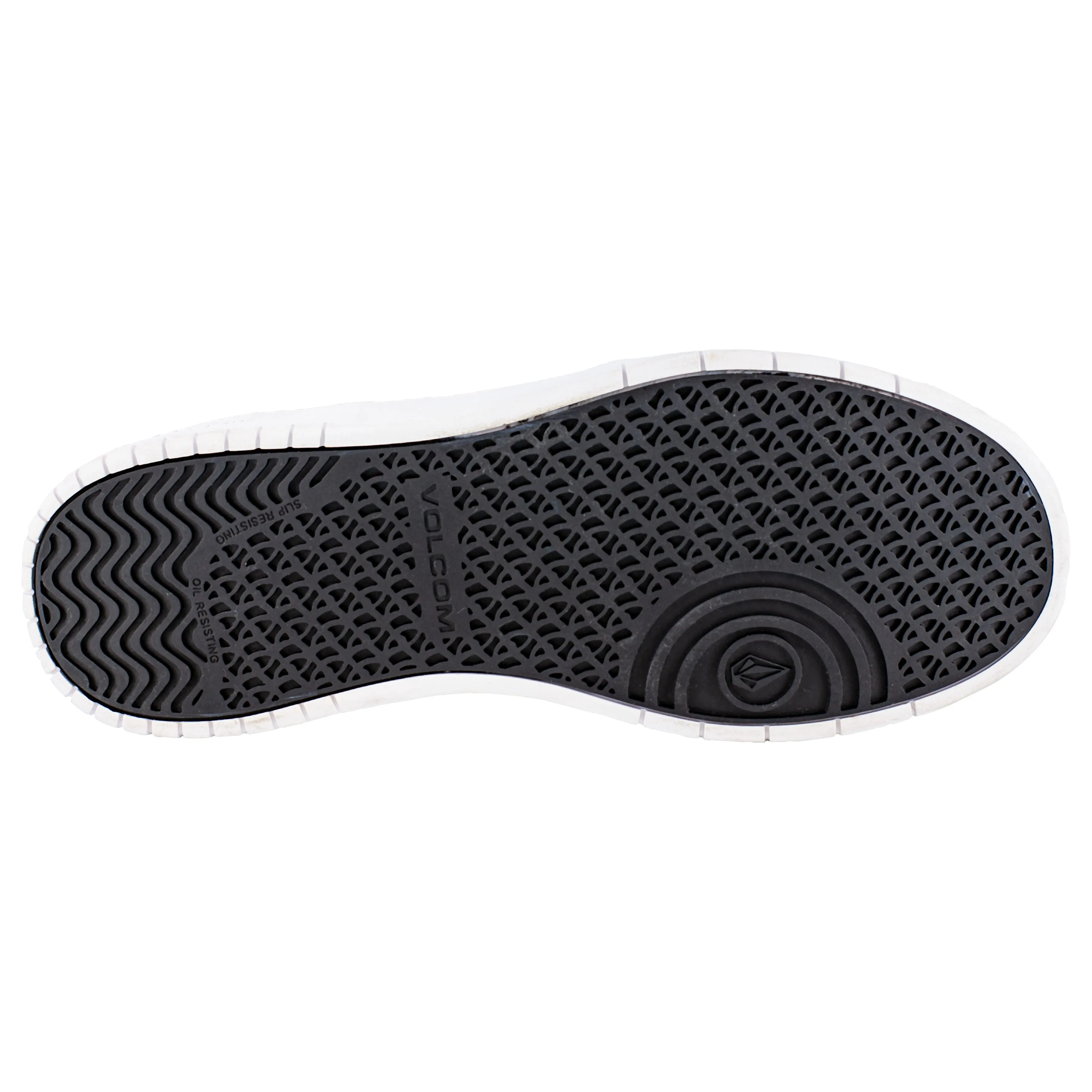 Volcom Men's Vitals Comp Toe Skate Inspired Work Shoe - Black - VM30610