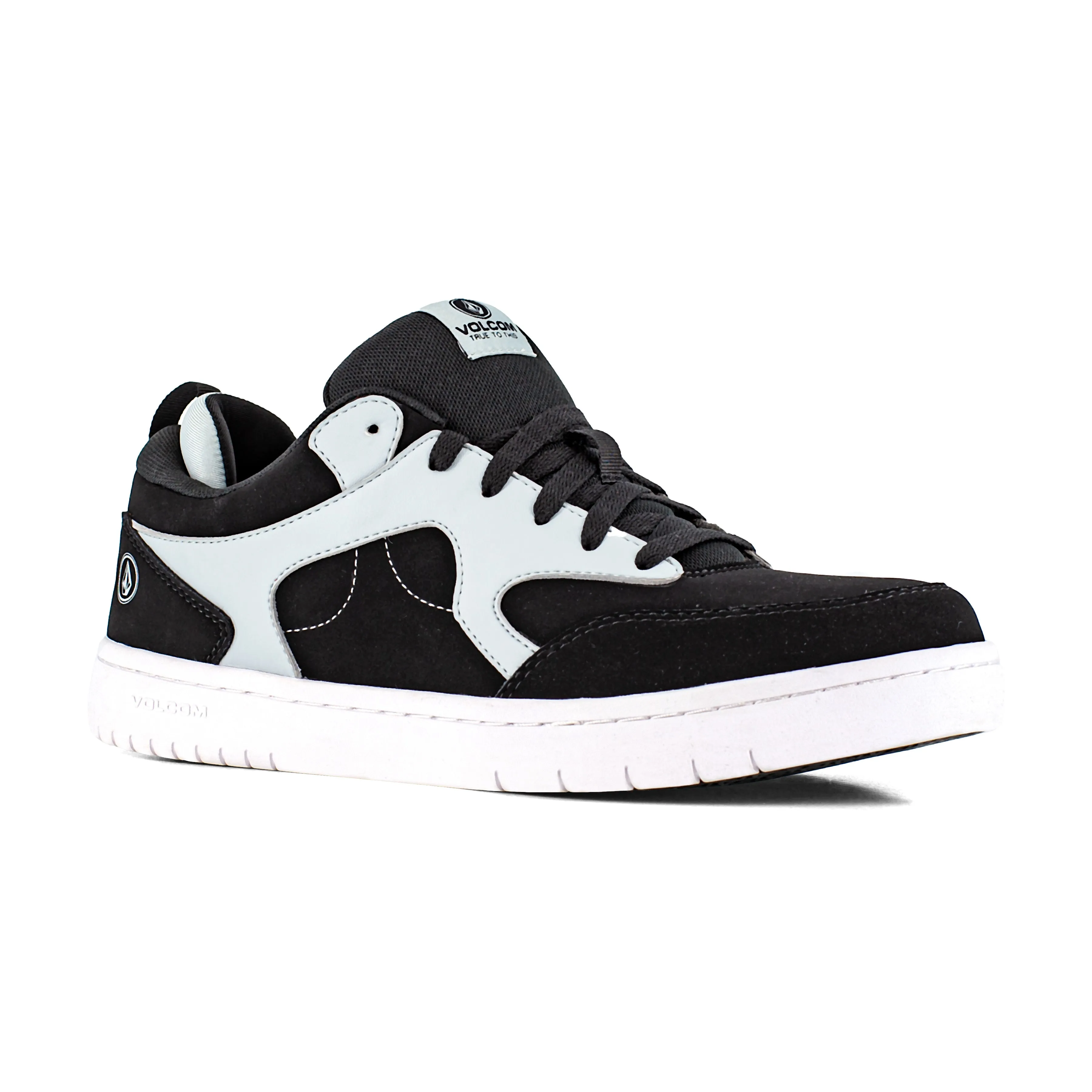 Volcom Men's Vitals Comp Toe Skate Inspired Work Shoe - Black - VM30610