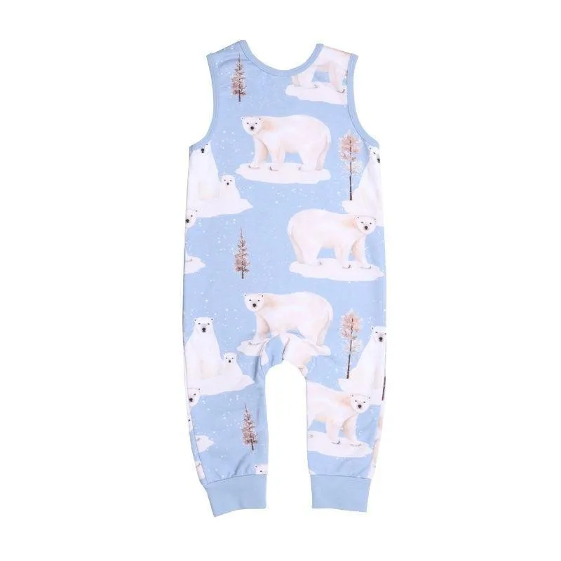 Walkiddy Polar Bear Family Jumpsuit / Dungarees