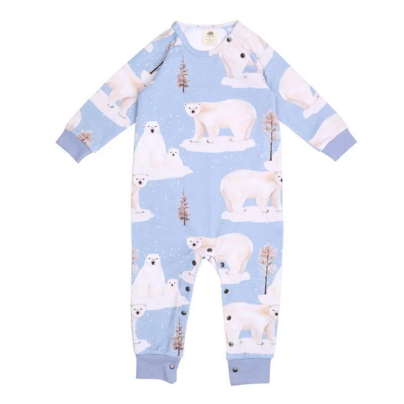 Walkiddy Polar Bear Family Rompersuit (Long Sleeve & Full Length)