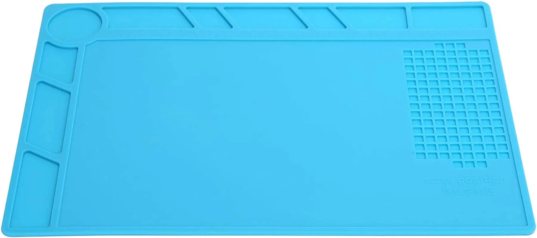 Watch Repair Mat, Corrosion‑Resistant Soft Watch Repair Pad, 12.2 * 8.9In Anti‑Static Non‑Slip Professional Rubber for Watchmakers Organizing