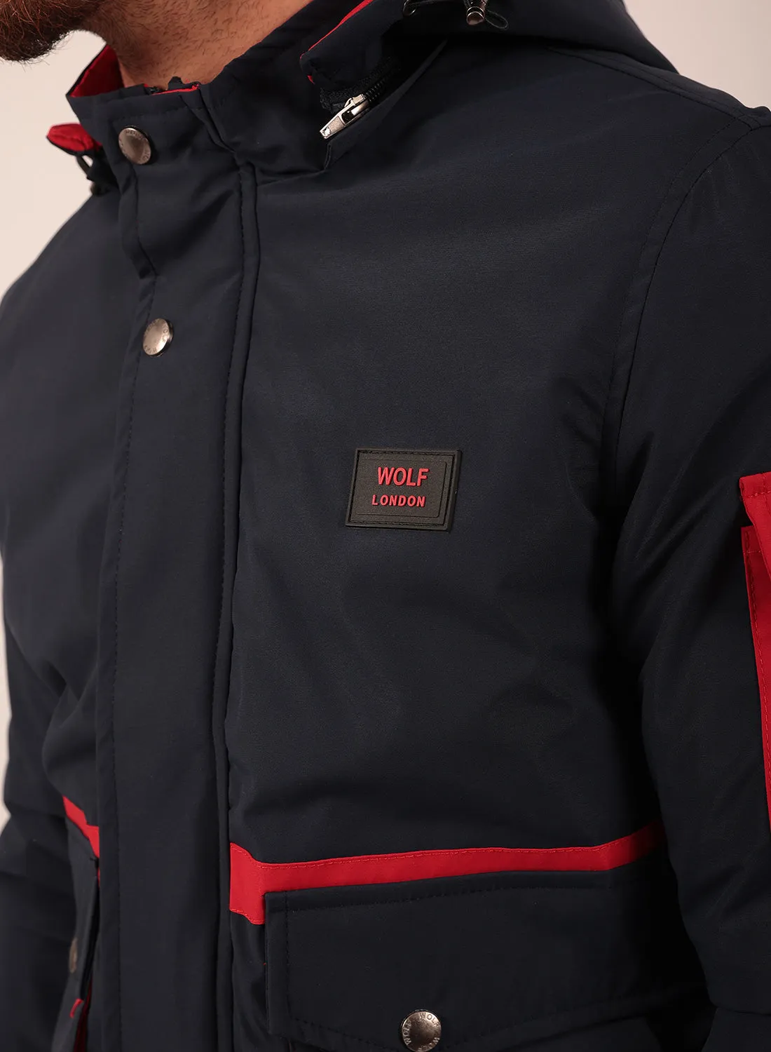 Waterloo Casual Jacket in Navy