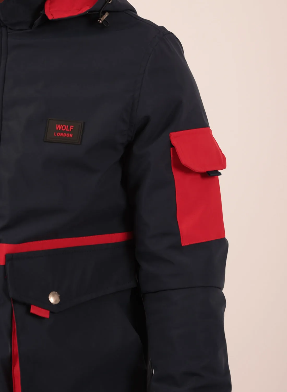 Waterloo Casual Jacket in Navy