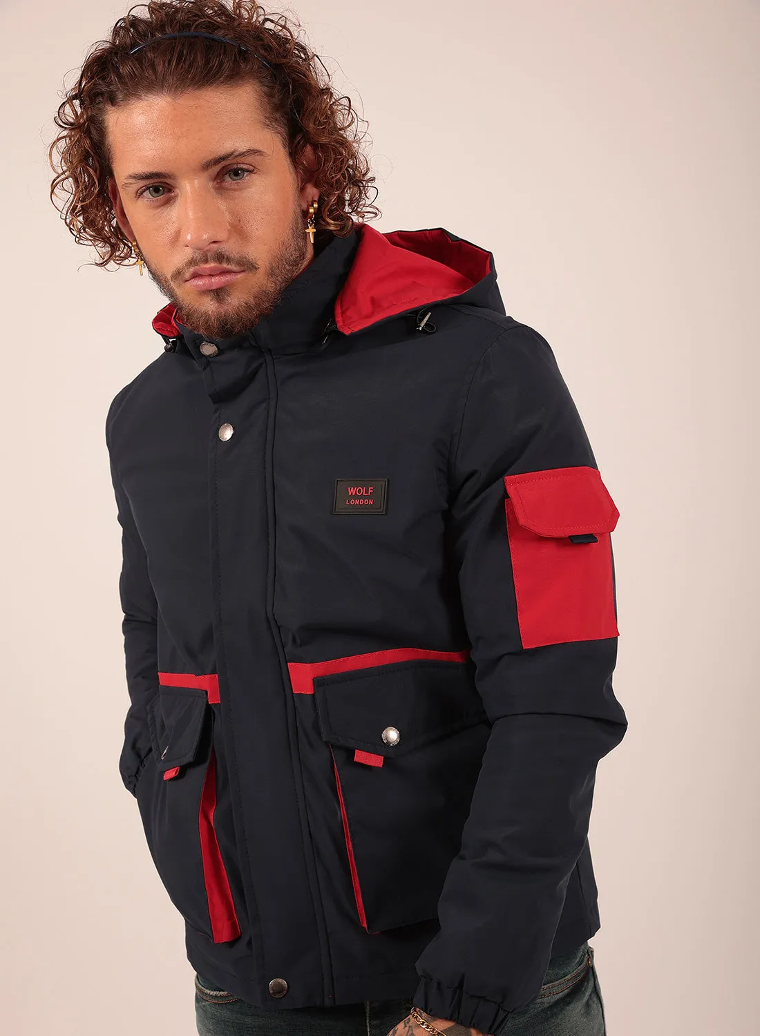 Waterloo Casual Jacket in Navy