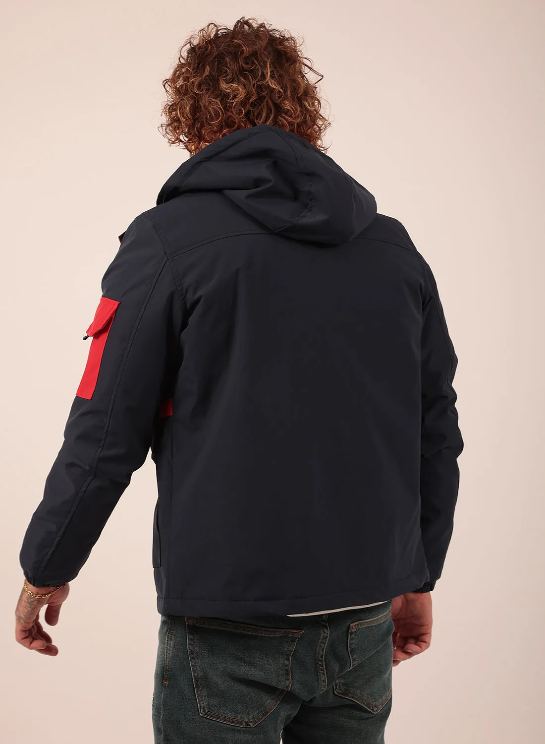 Waterloo Casual Jacket in Navy
