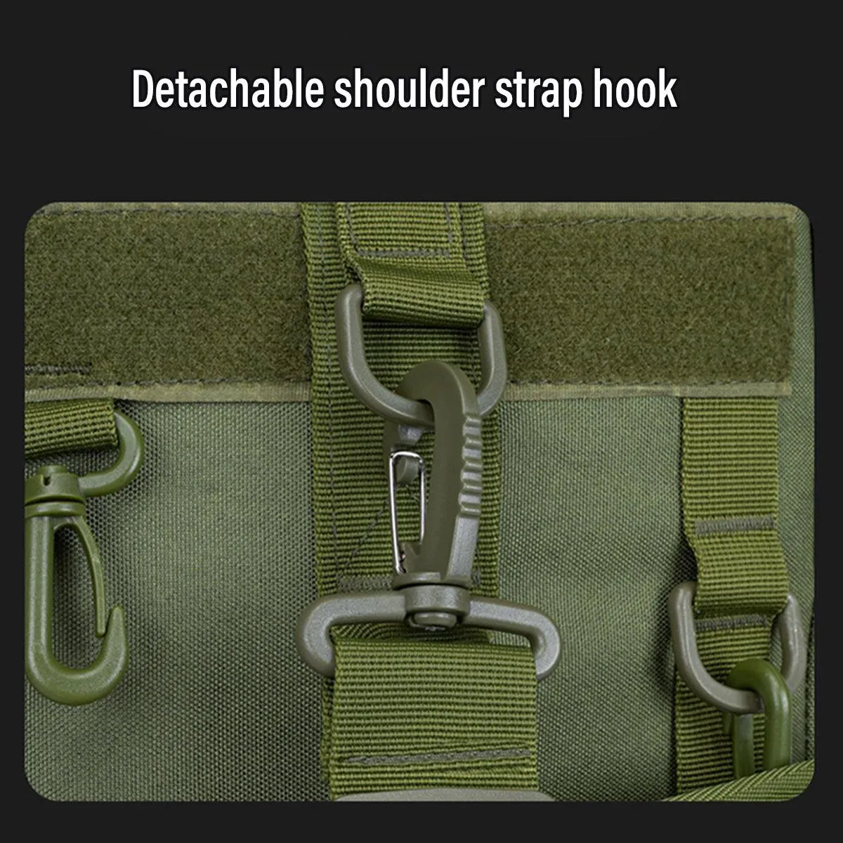 Waterproof Fishing Tackle Bag Large Capacity Multi Functional Shoulder Storage