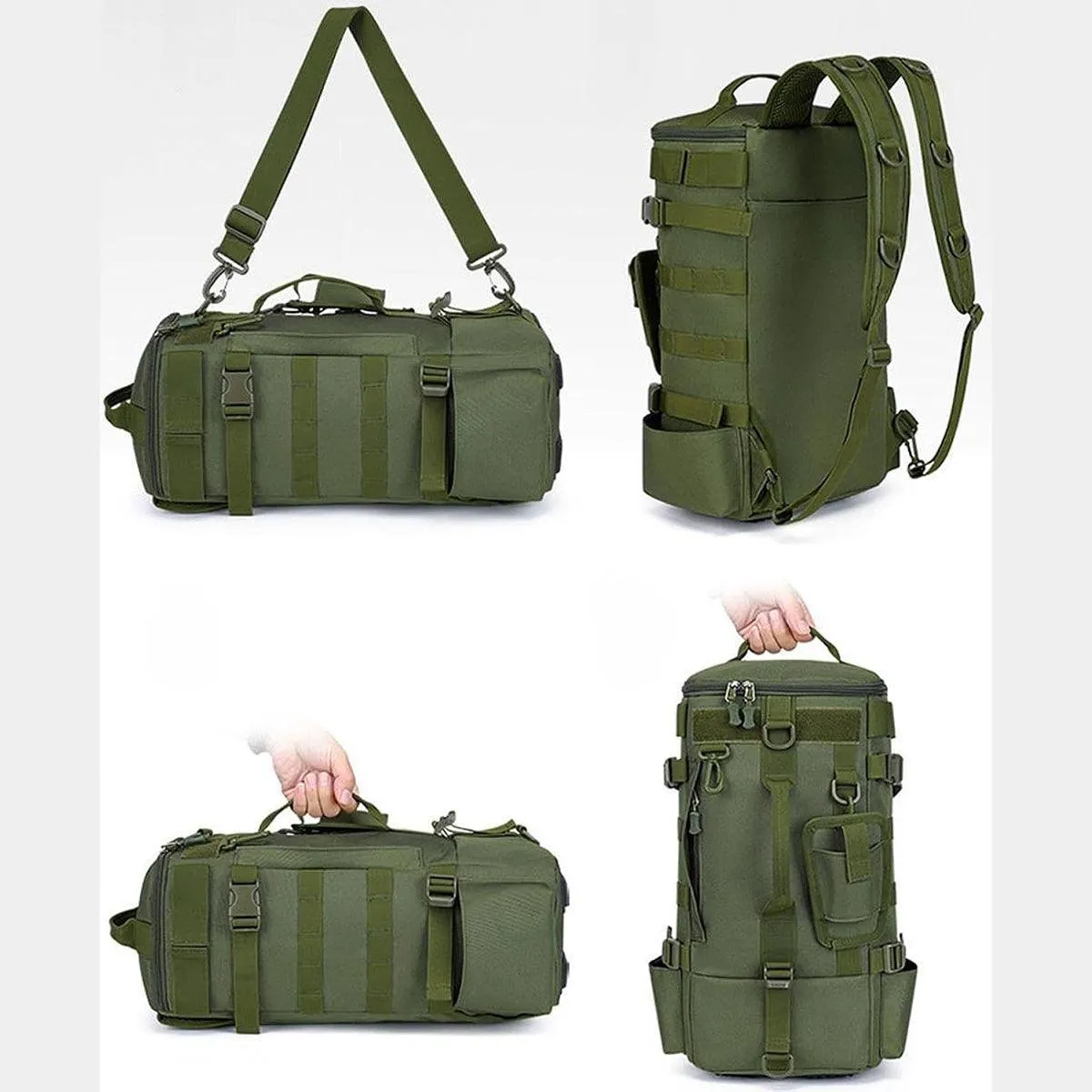 Waterproof Fishing Tackle Bag Large Capacity Multi Functional Shoulder Storage