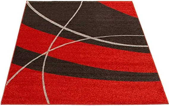 Wayfair Item! eCarpetGallery Cos Rectangular Rug, Made in Belgium - 3'11 x 5'7 - Red