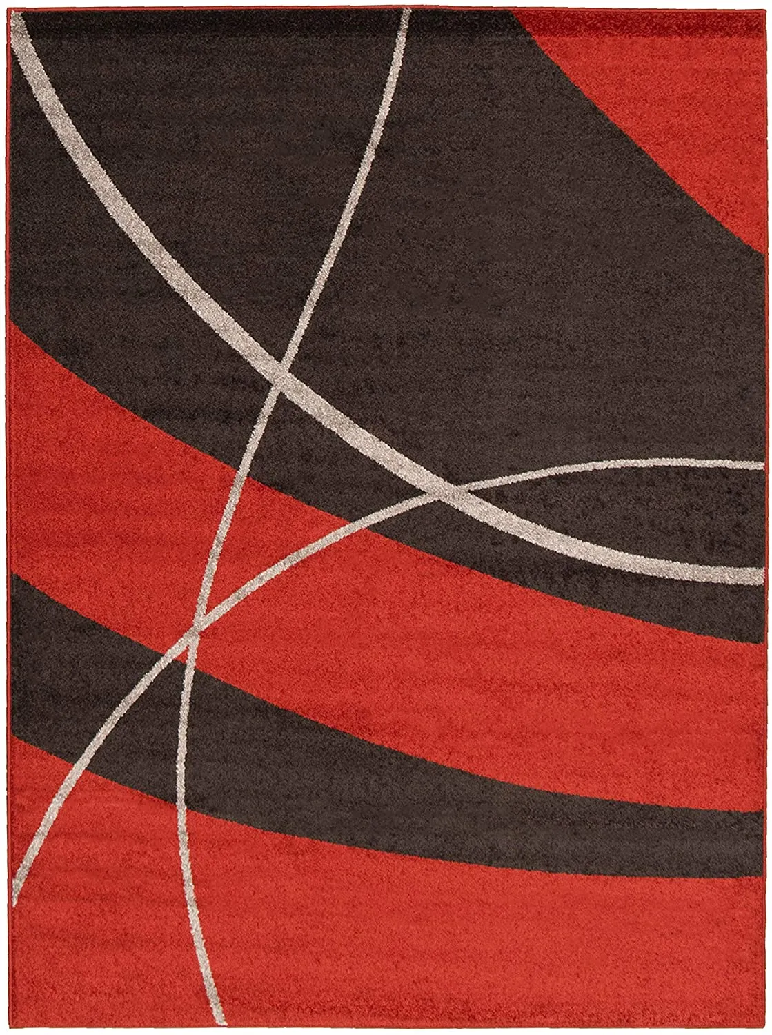 Wayfair Item! eCarpetGallery Cos Rectangular Rug, Made in Belgium - 3'11 x 5'7 - Red