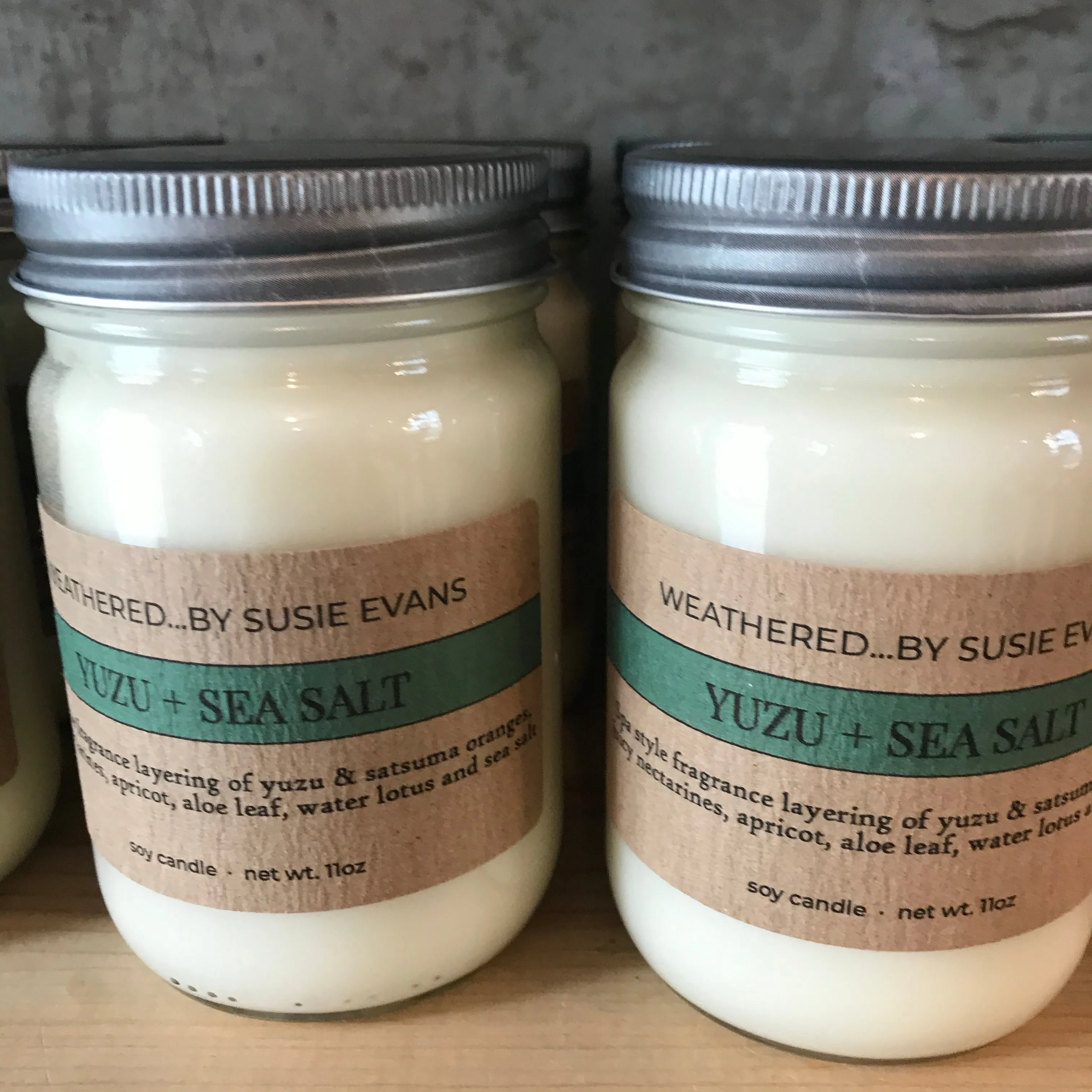 Weathered by Susie Evans Candle, multiple styles