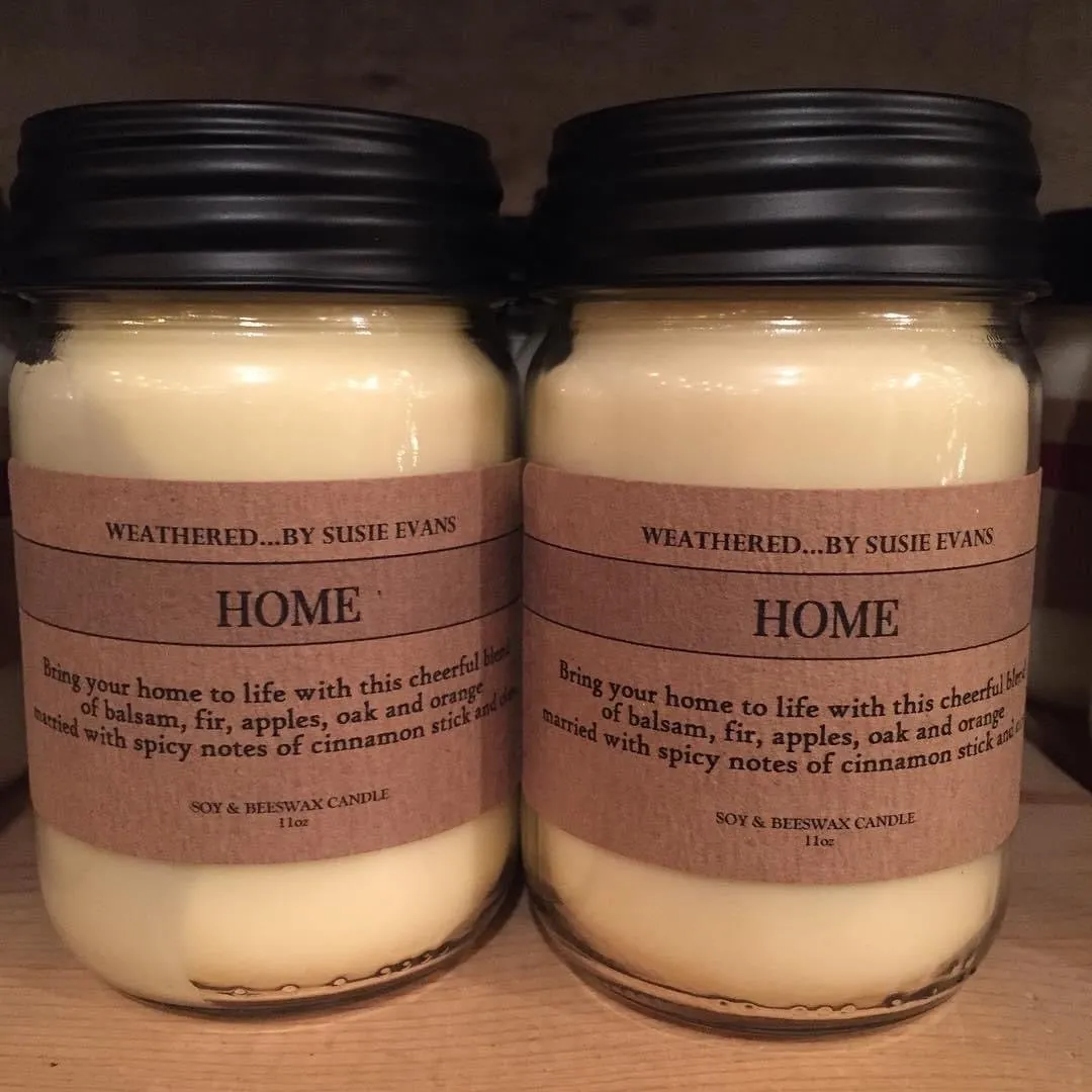 Weathered by Susie Evans Candle, multiple styles