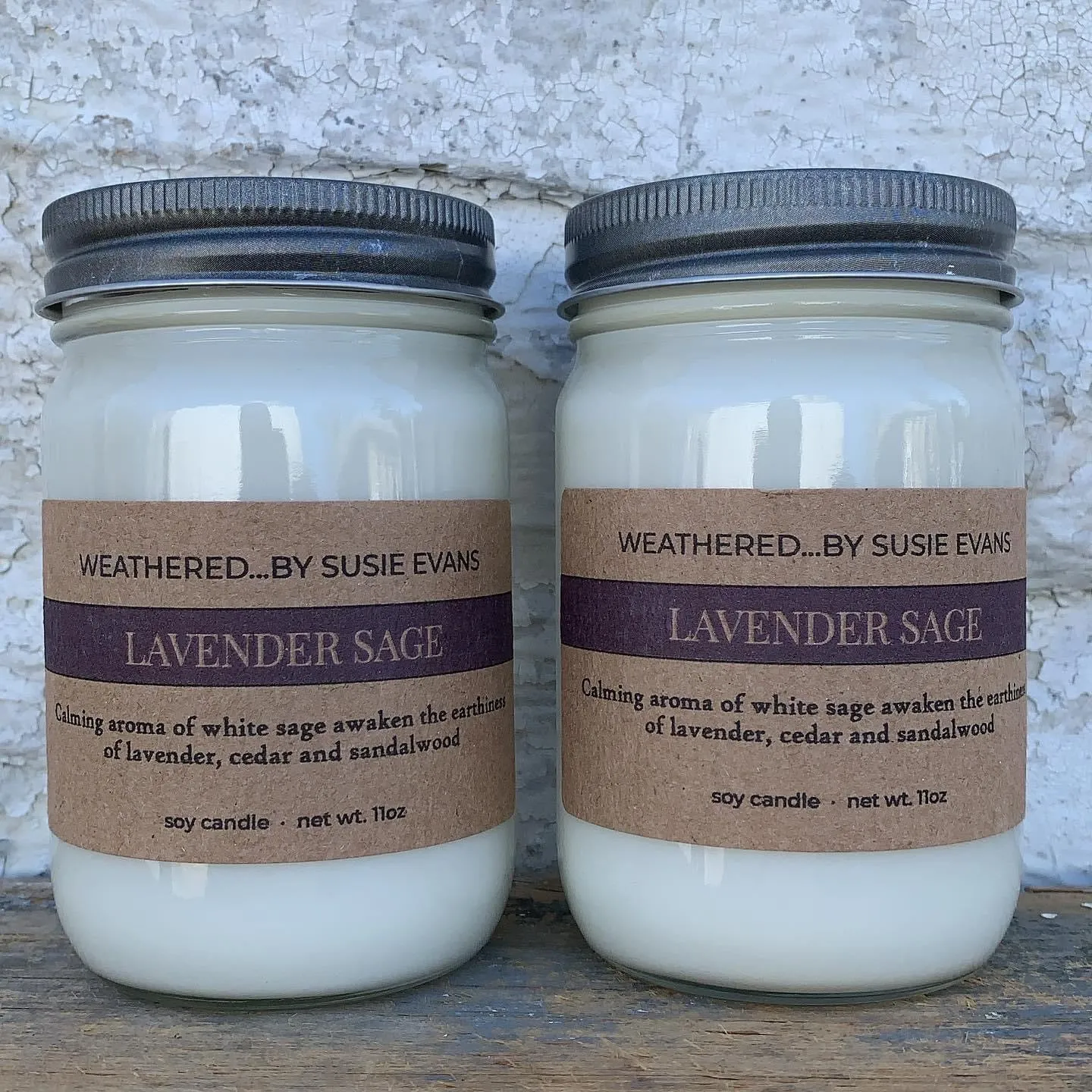 Weathered by Susie Evans Candle, multiple styles