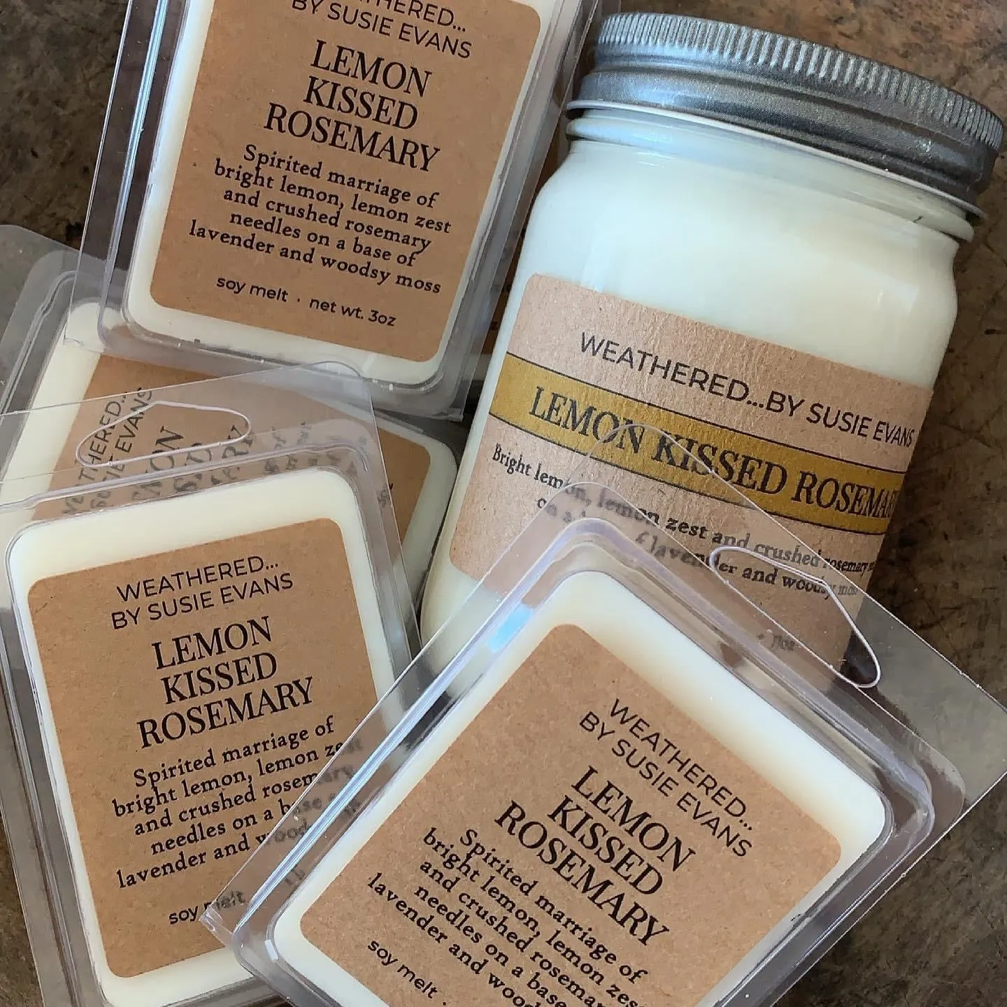 Weathered by Susie Evans Candle, multiple styles
