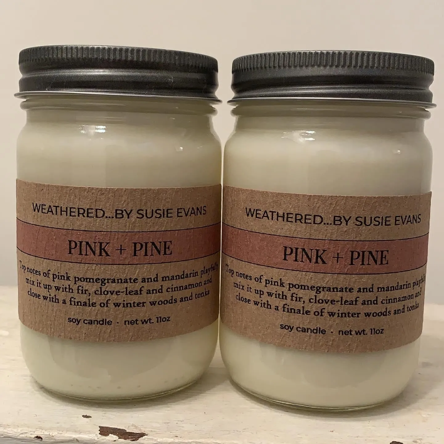 Weathered by Susie Evans Candle, multiple styles