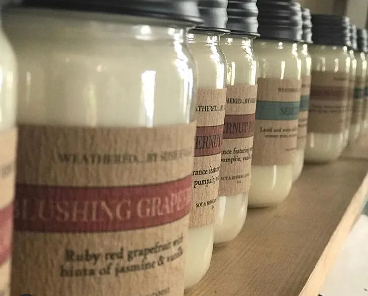 Weathered by Susie Evans Candle, multiple styles