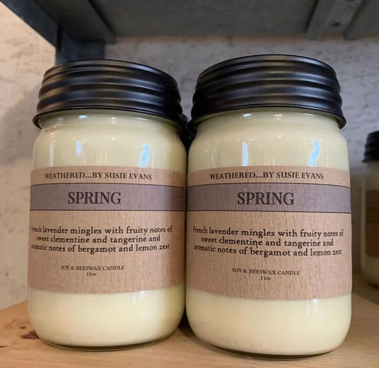 Weathered by Susie Evans Candle, multiple styles