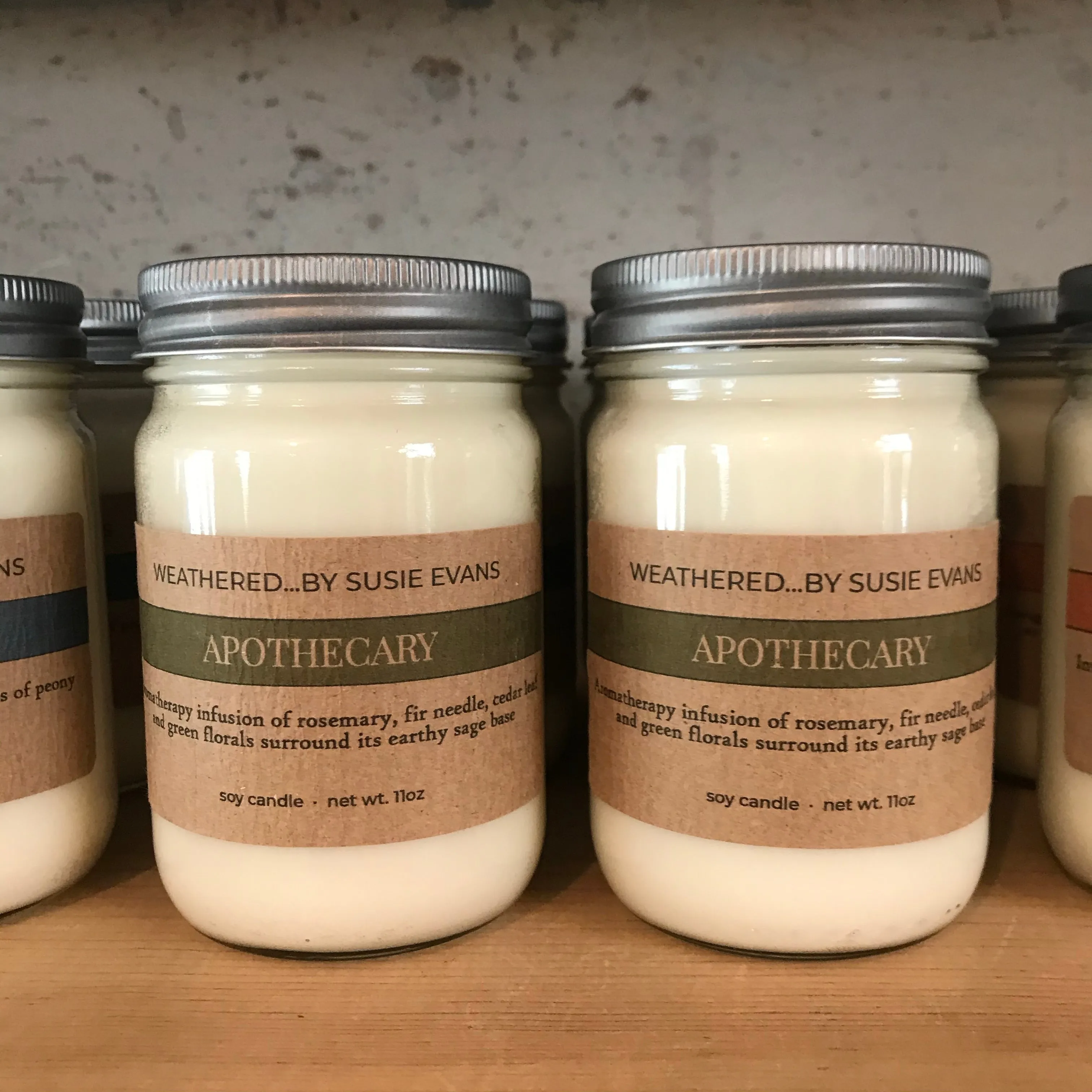 Weathered by Susie Evans Candle, multiple styles