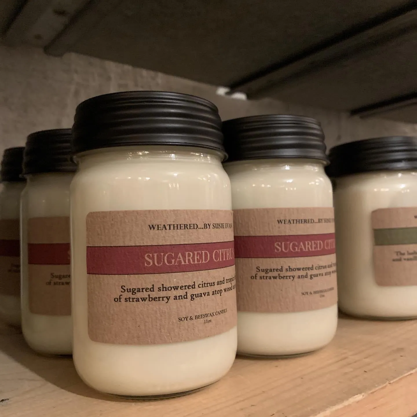 Weathered by Susie Evans Candle, multiple styles
