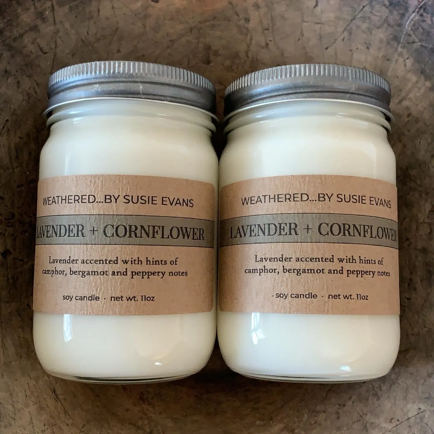 Weathered by Susie Evans Candle, multiple styles