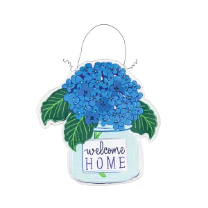 Welcome Home Hydrangeas Estate Door Décor,2deb2533