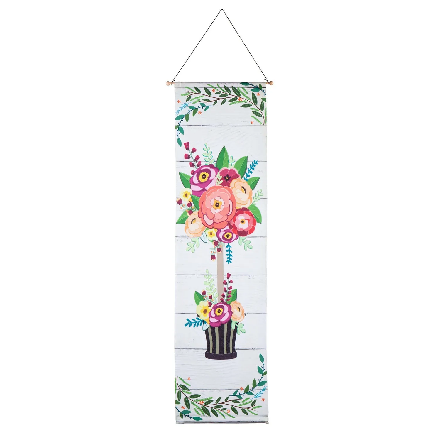 Welcome to Our Home Topiary Door Banner Kit,2dbk1814