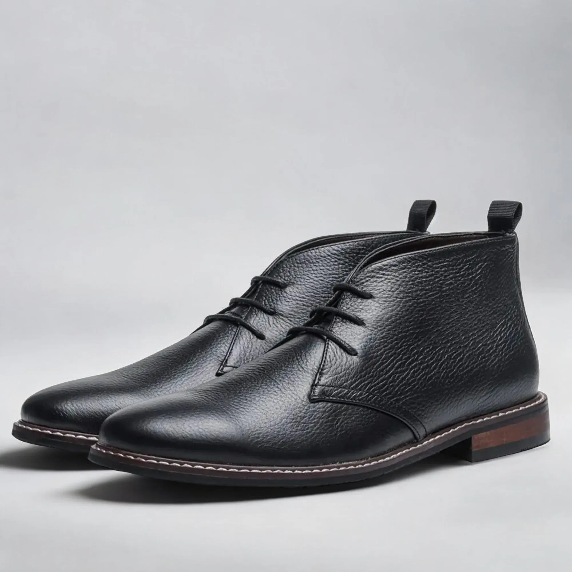 Weston | Authentic Leather Chukka Boots