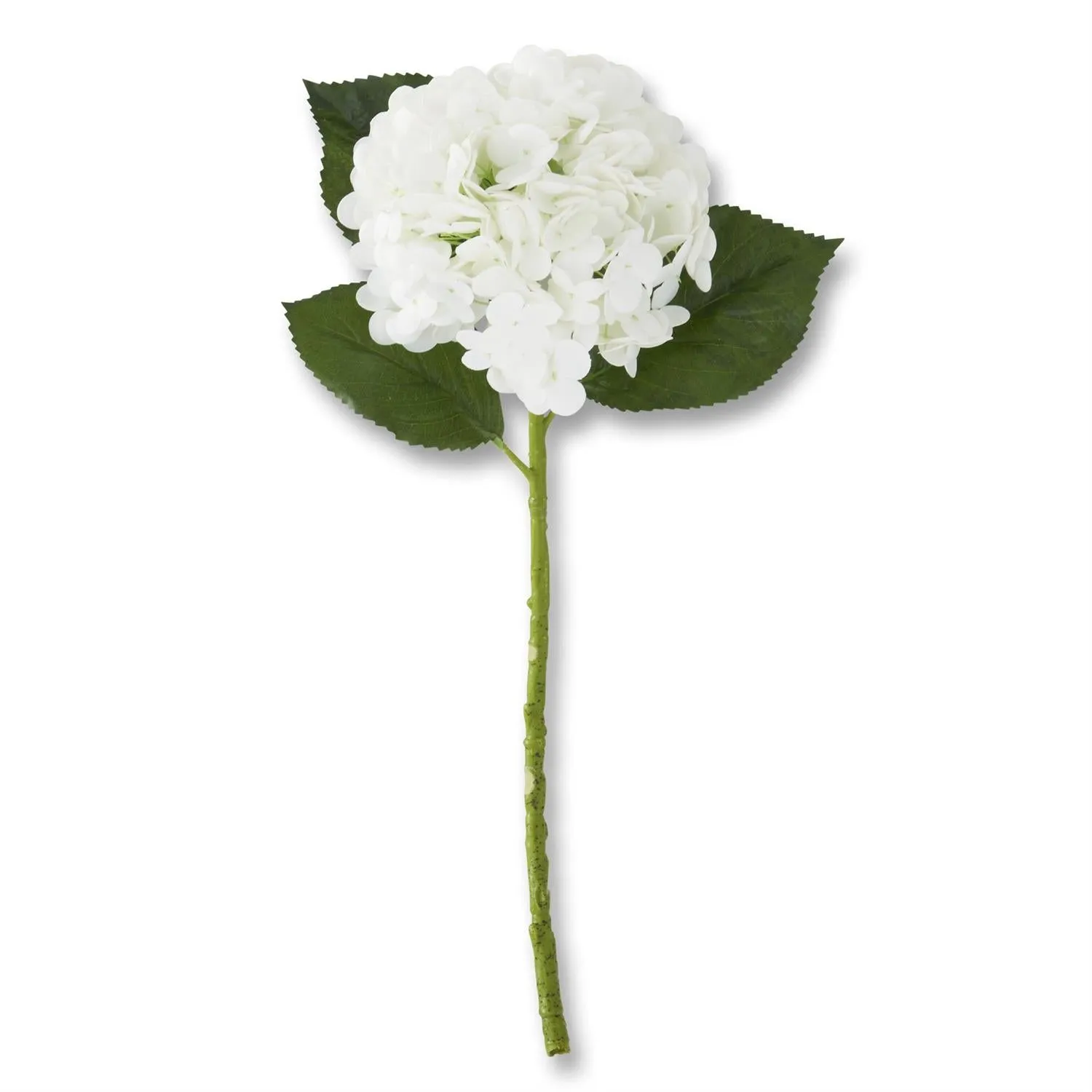 White Hydrangea Stem, 20"