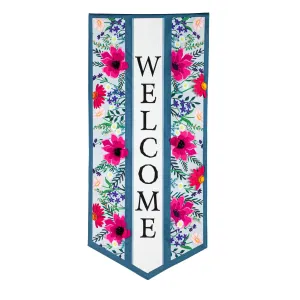 Wildflowers Welcome Everlasting Impressions Textile Décor,14l10267xl