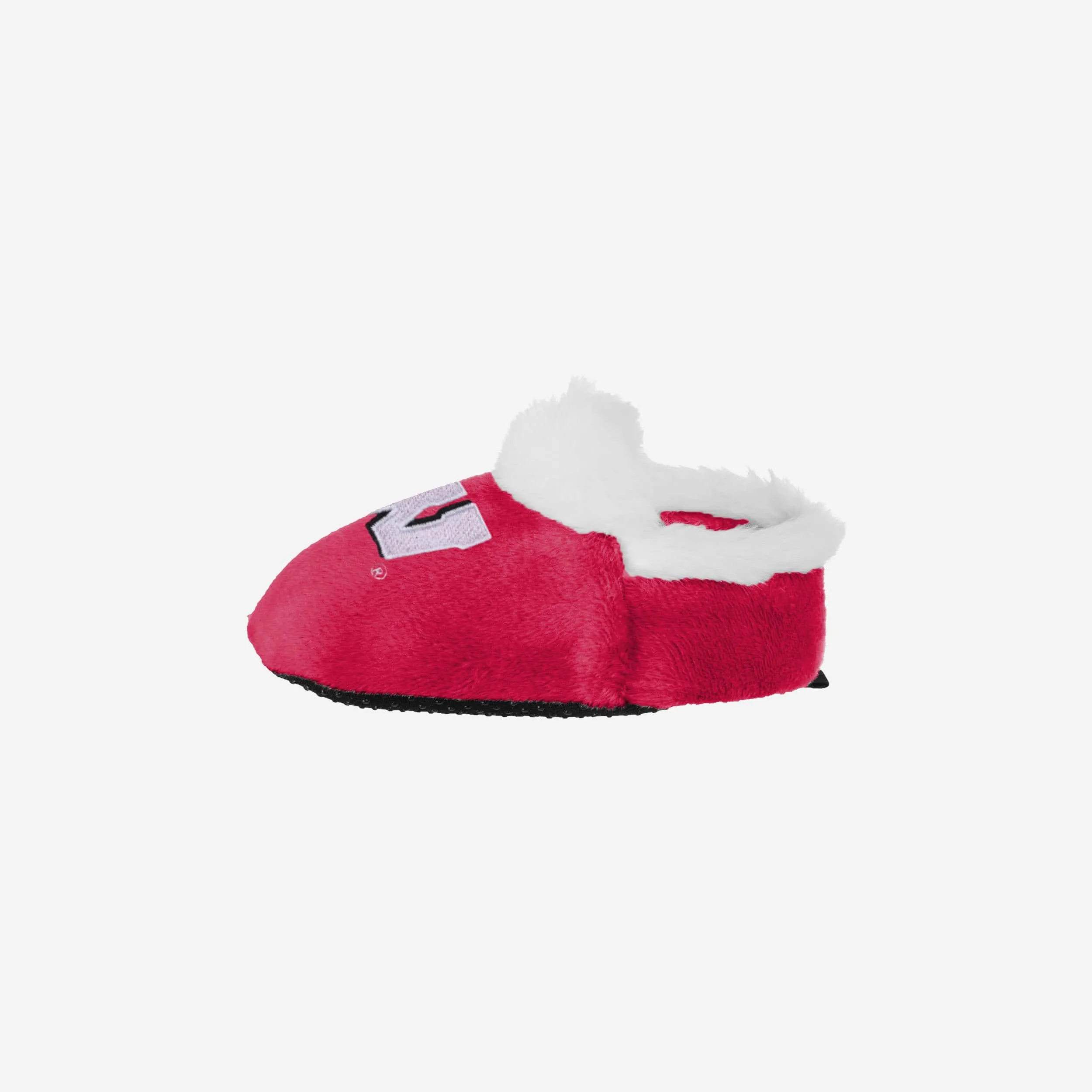 Wisconsin Badgers Logo Baby Bootie Slipper