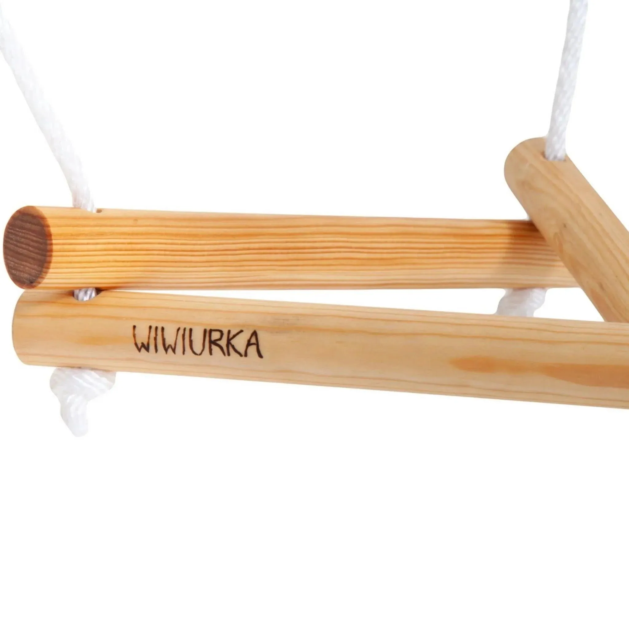 WIWIURKA WOODEN CLIMBER TRIANGULAR ROPE LADDER