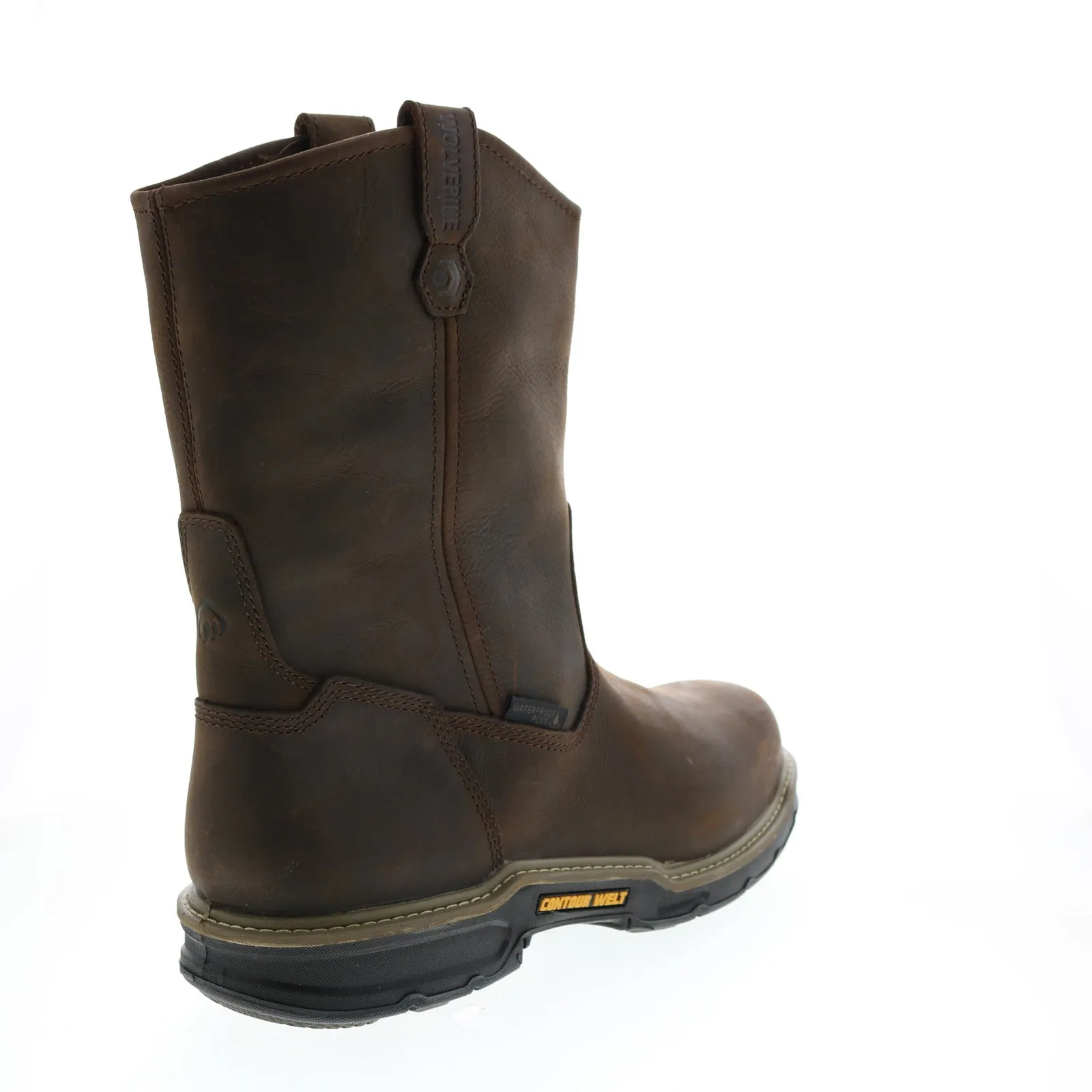 Wolverine Bandit 10 Carbonmax Waterproof W10846 Mens Brown Wide Work Boots