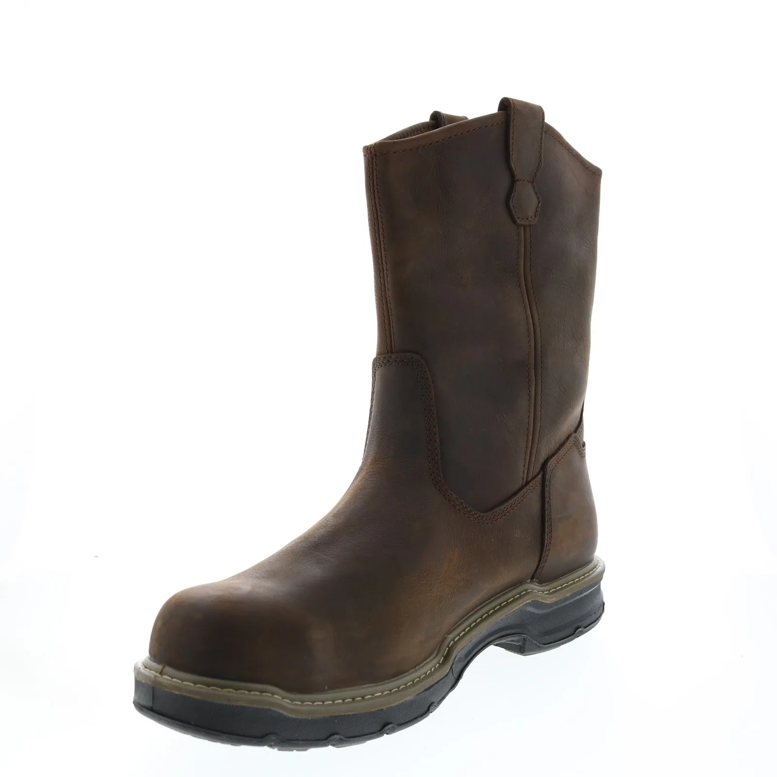 Wolverine Bandit 10 Carbonmax Waterproof W10846 Mens Brown Wide Work Boots