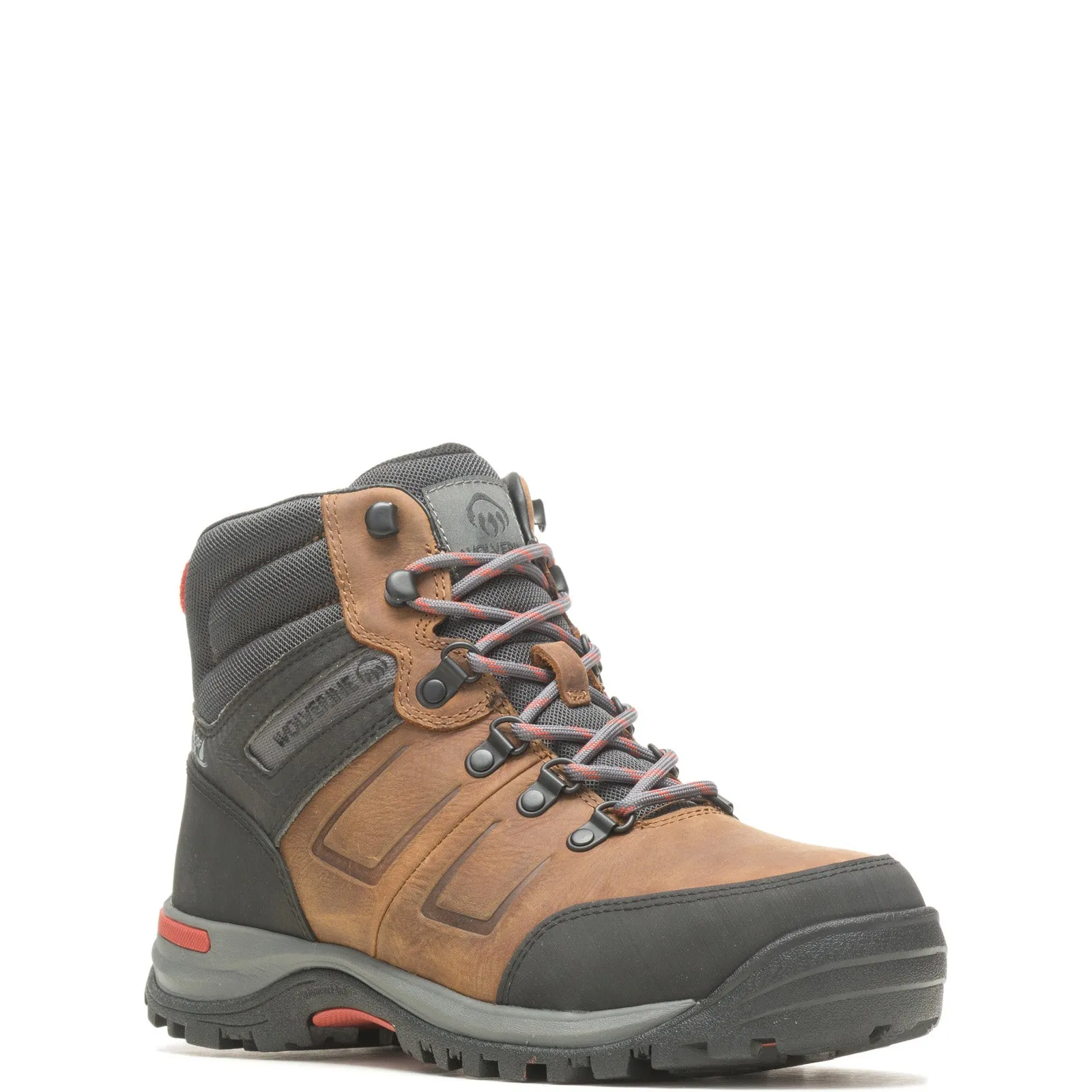 Wolverine Chisel Waterproof 6" W230026 Mens Brown Wide Leather Work Boots