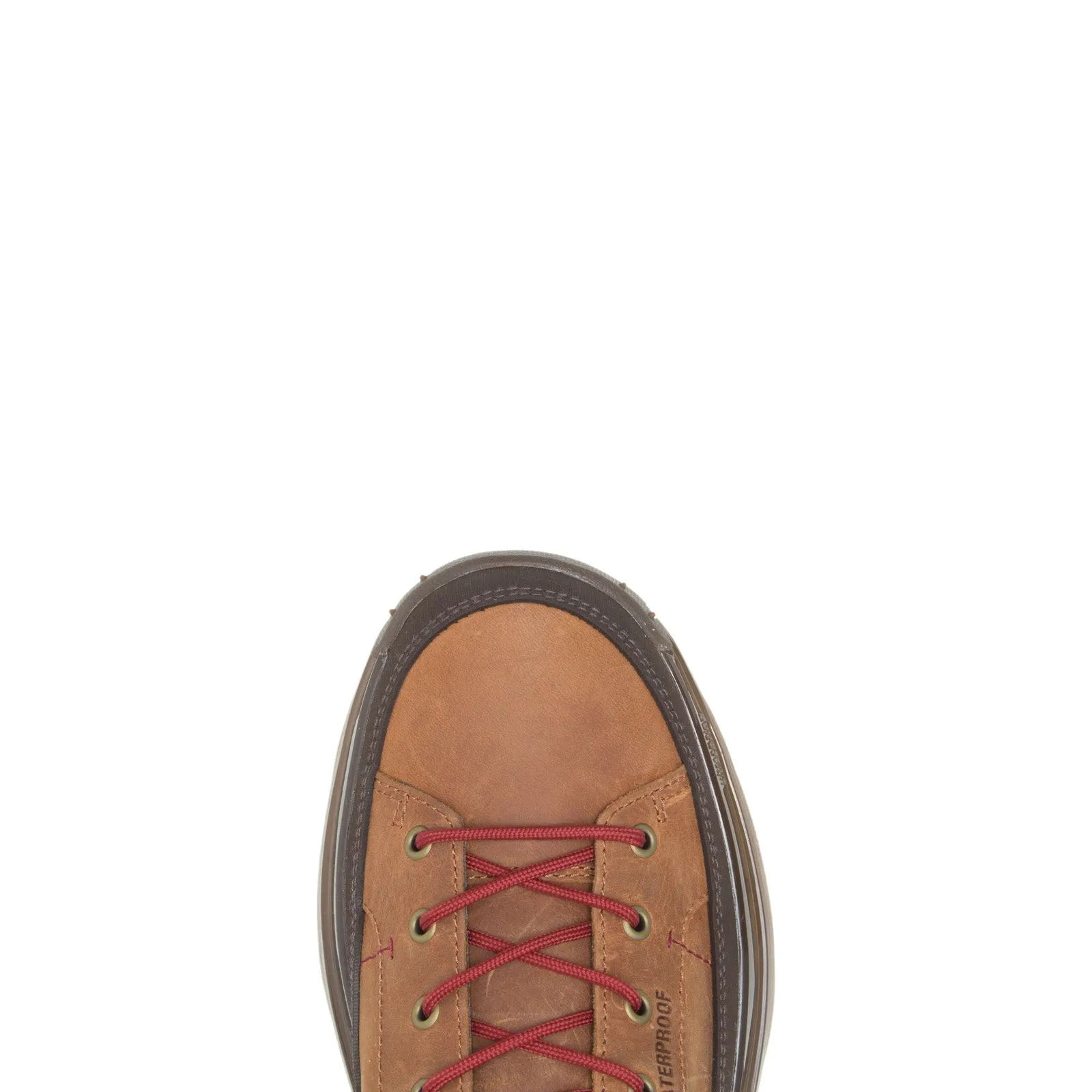 Wolverine Conquer Ultraspring WP Low Mens Brown Wide Athletic Hiking Shoes