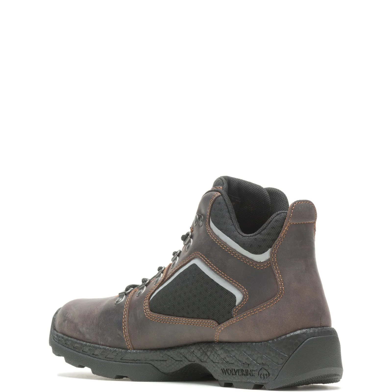 Wolverine Guide Ultraspring WP Mid W880282 Mens Brown Wide Hiking Boots