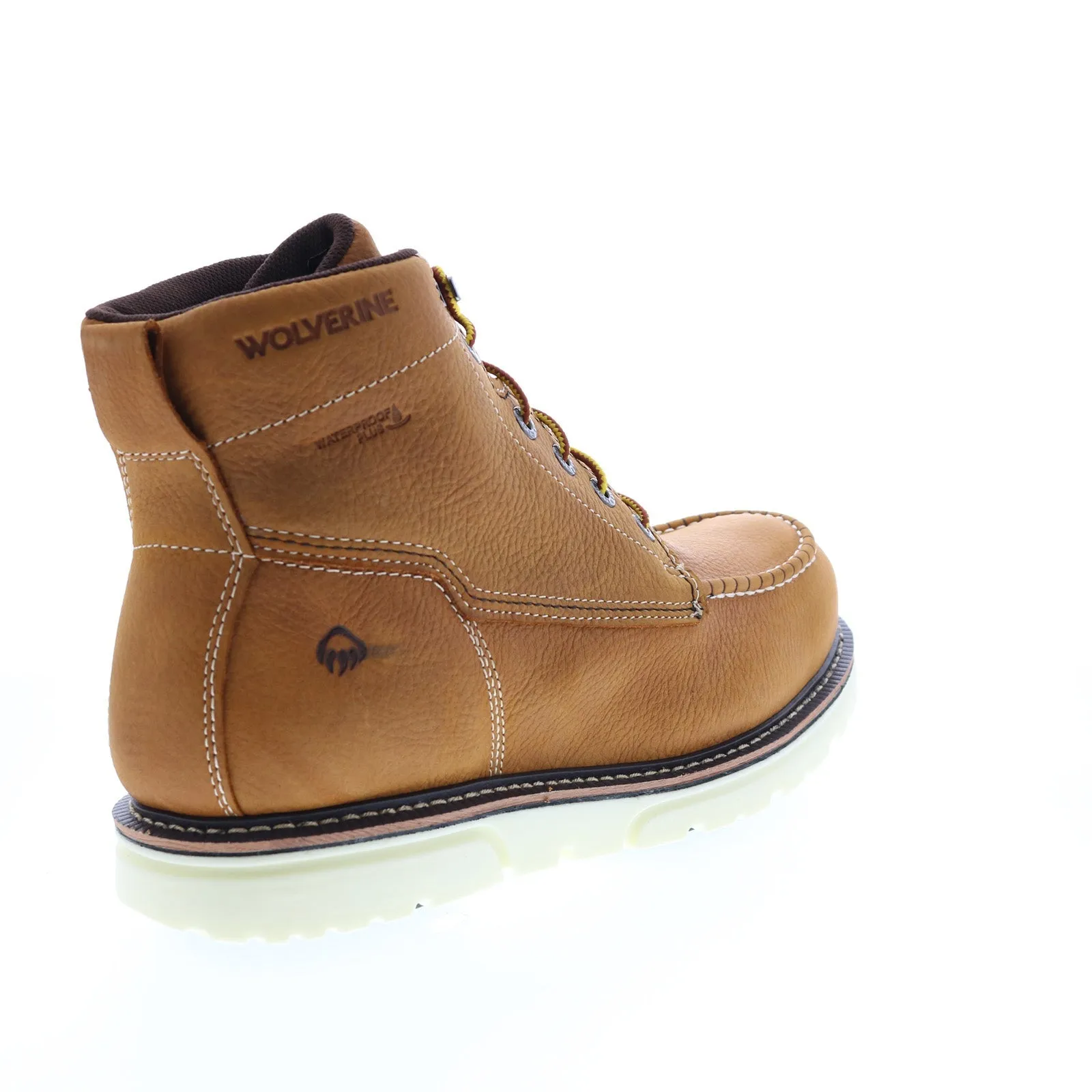 Wolverine I-90 Durashocks Moc-Toe WP 6" W200051 Mens Brown Wide Work Boots