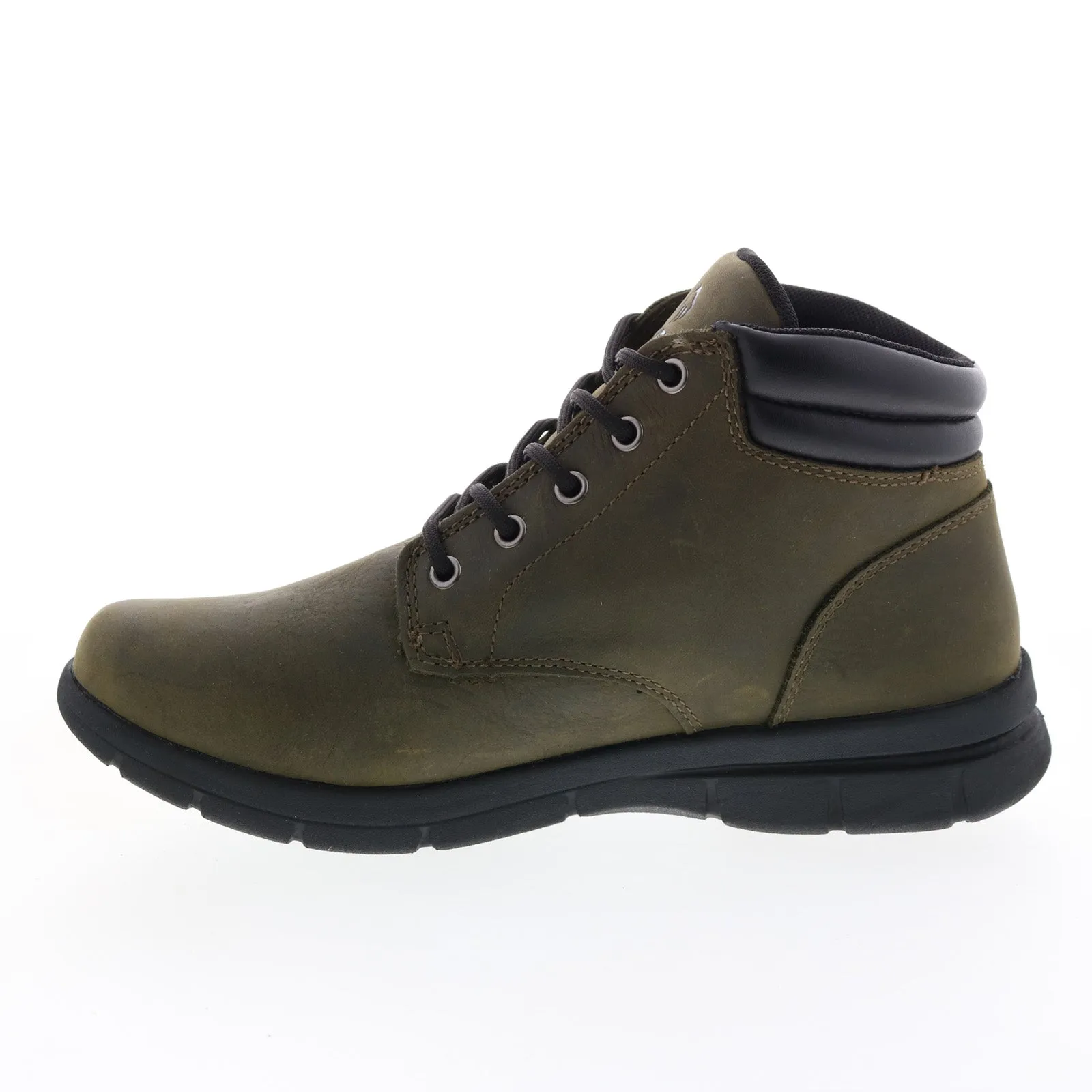 Wolverine Karlin Chukka W880267 Mens Gray Wide Leather Lace Up Work Boots