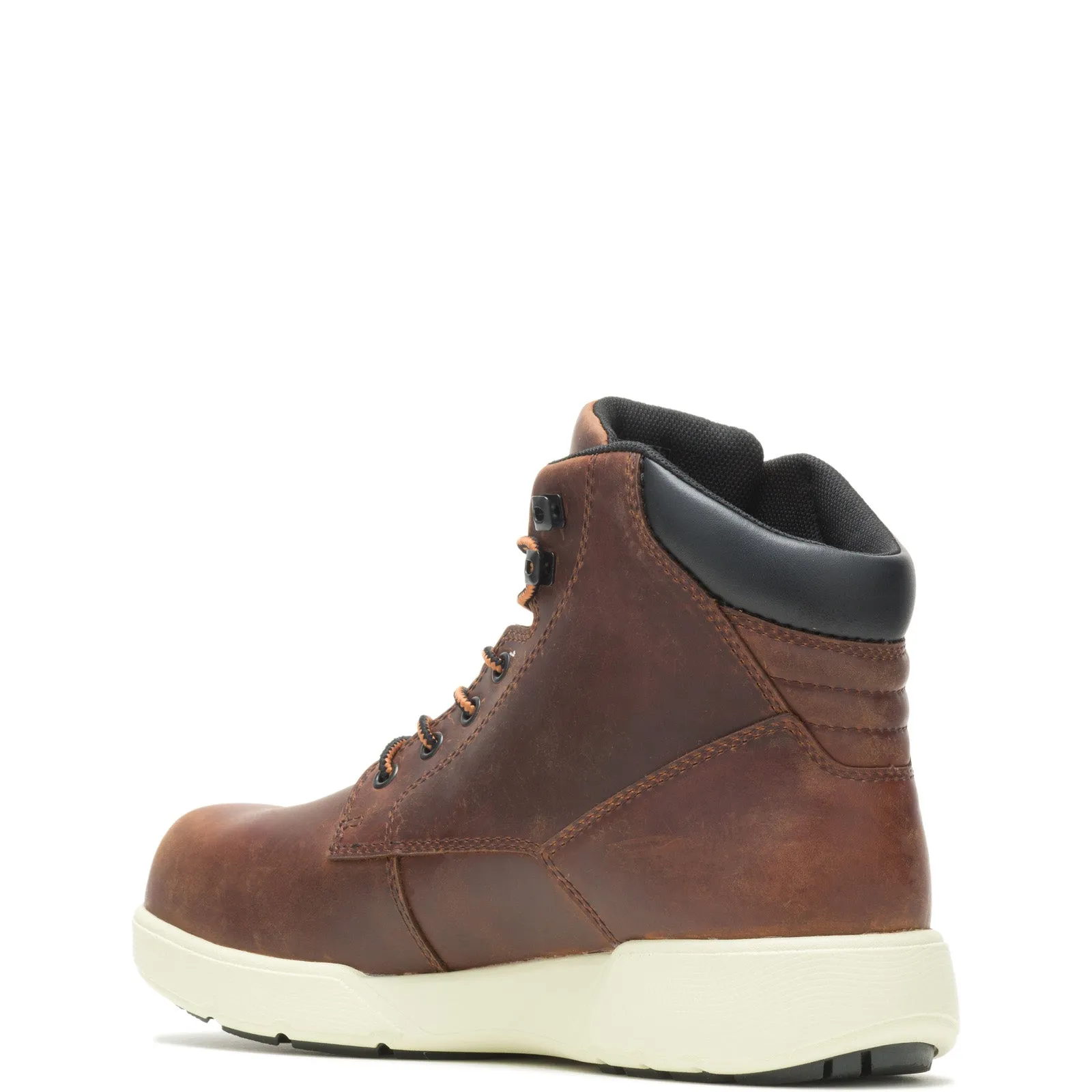 Wolverine Kickstart 6" Waterproof W210110 Mens Brown Wide Leather Work Boots