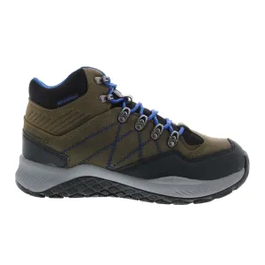 Wolverine Luton Hiker Waterproof Mid W880372 Mens Gray Wide Leather Hiking Boots