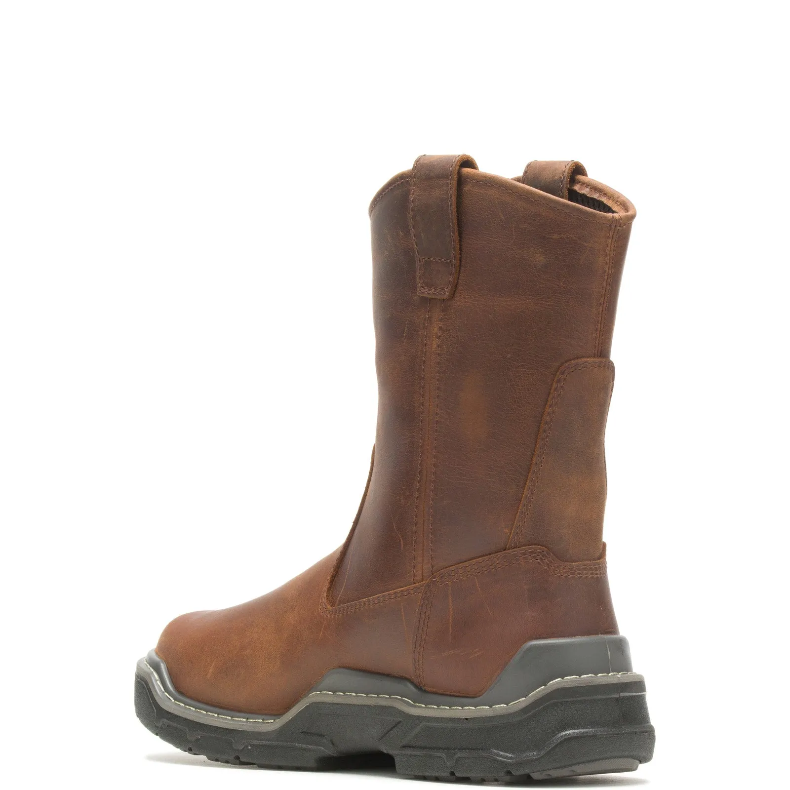 Wolverine Raider Durashocks Metguard Waterproof Mens Brown Wide Work Boots